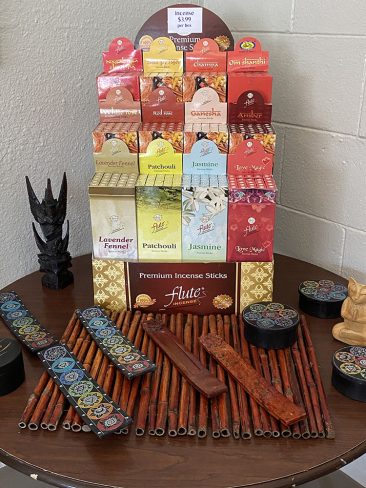 Incense at The Metta Boutique