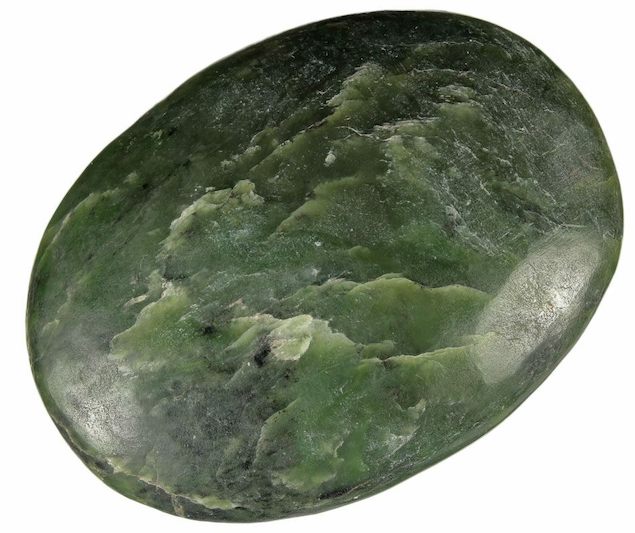 Nephrite Jade - Dark green, almost black coloration