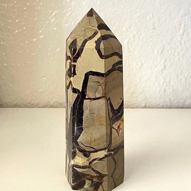 Septarian Tower - Grey, Brown and Beige